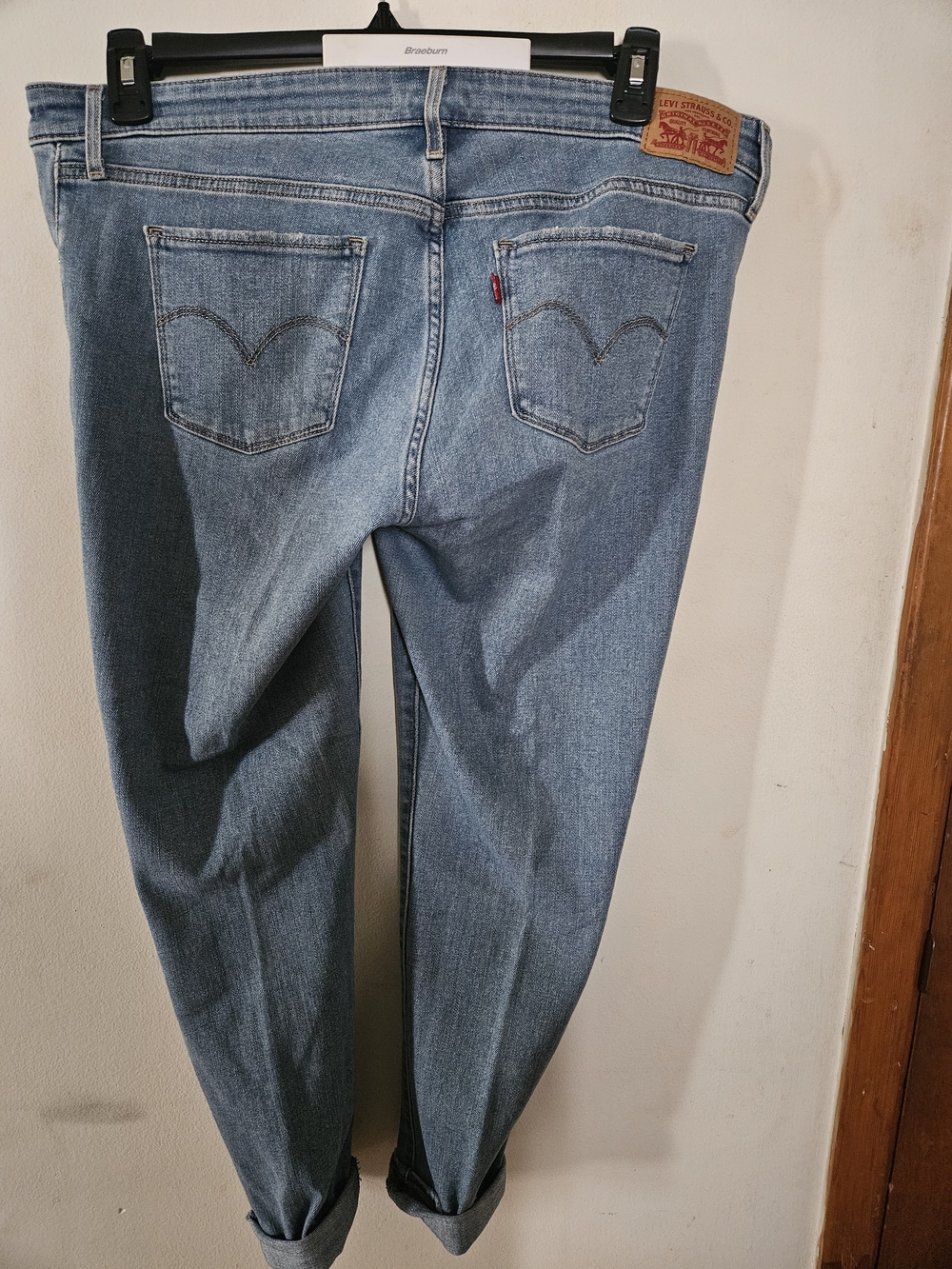 Levi's Light Blue Denim Jeans with Back Pocket Red Tab